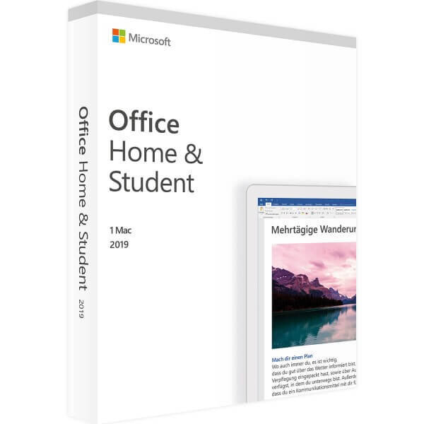 Office 2019 Home and Student für Mac