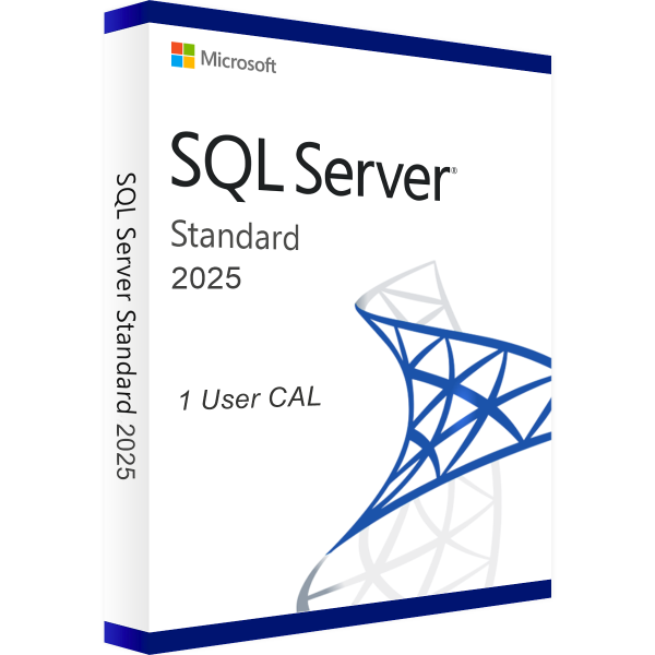 Microsoft SQL Server 2025 Standard - 1 User CAL